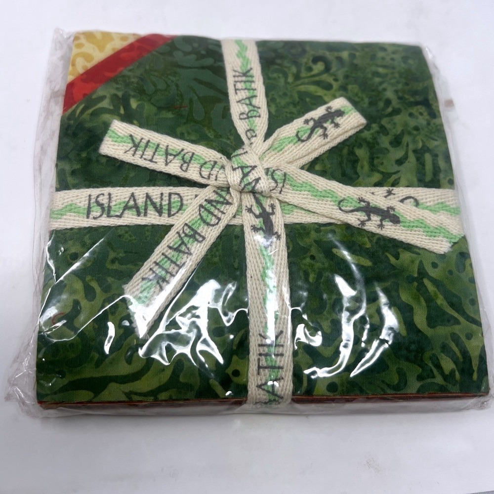 Island Batik Holiday Joy Batiks 5" Charm Squares 42 Pc Christmas Fabric Pack Nos